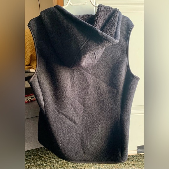 JOE FRESH Women’s Hooded Zip Up Vest Black Size XLarge - Picture 3 of 6